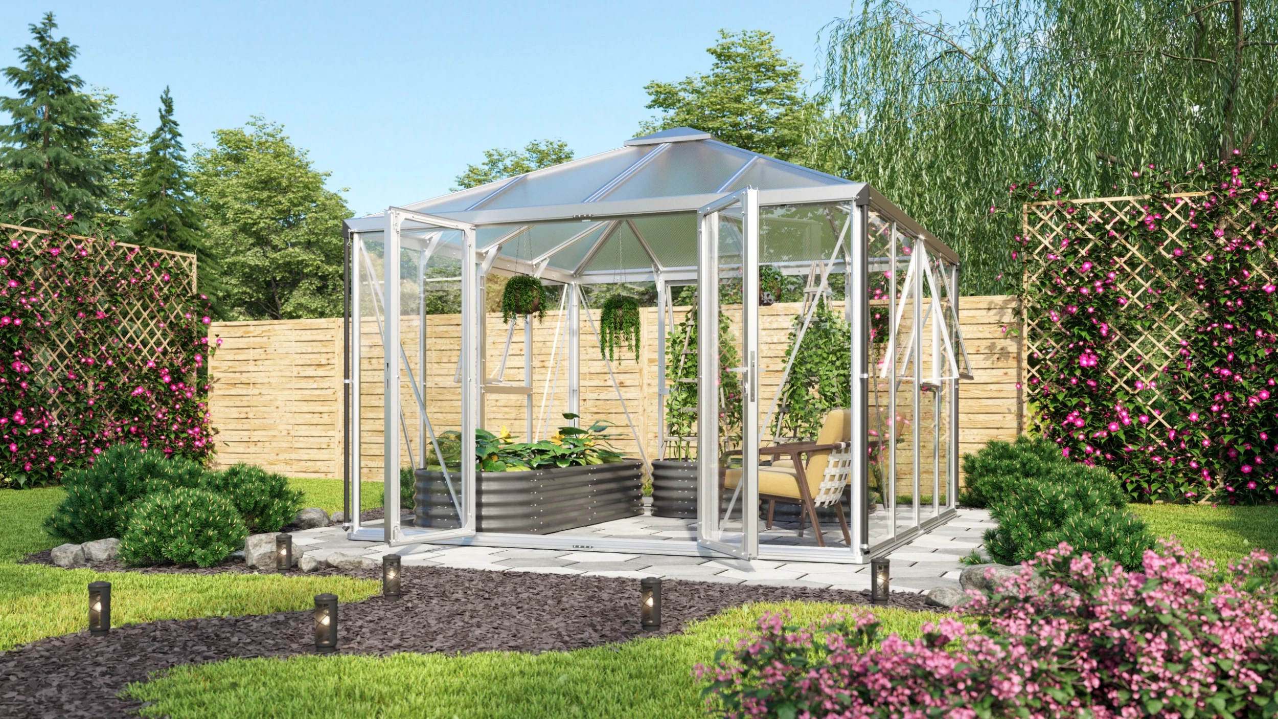 Vitavia Premium-Gewächshaus Minos 10200 317 x 322 cm aluminium 3 mm Sicherheitsglas Vitavia Premium-Gewächshaus Minos 10200 317 X 322 Cm Aluminium 3 Mm Sicherheitsglas -Vitavia Speichern 4005717212827 2495722 scaled