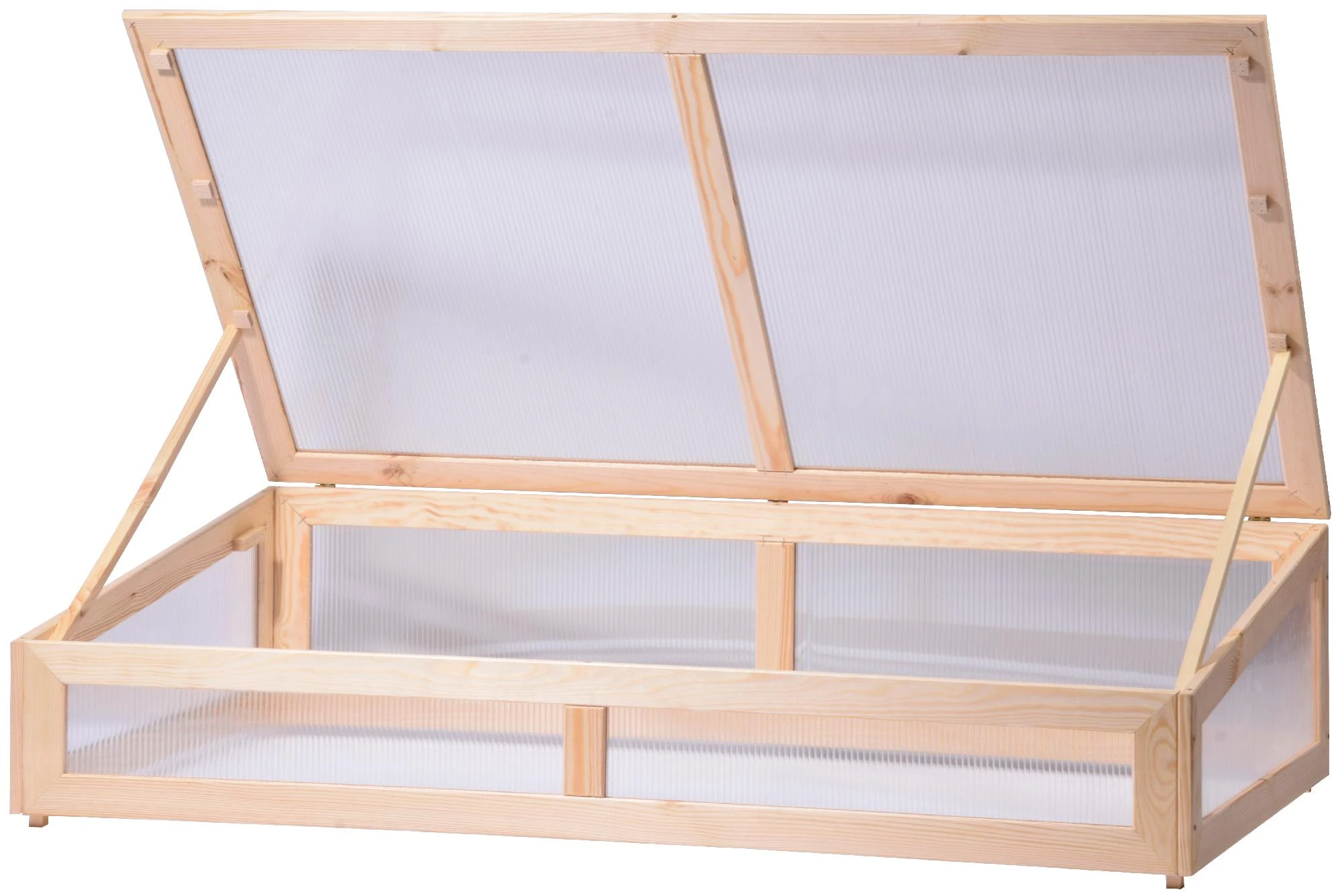 Dobar Frühbeetaufsatz für Hochbeete 128 x 67 x 22 cm, Kiefernholz, natur Dobar Frühbeetaufsatz Für Hochbeete 128 X 67 X 22 Cm, Kiefernholz, Natur -Vitavia Speichern 4042085584026 1