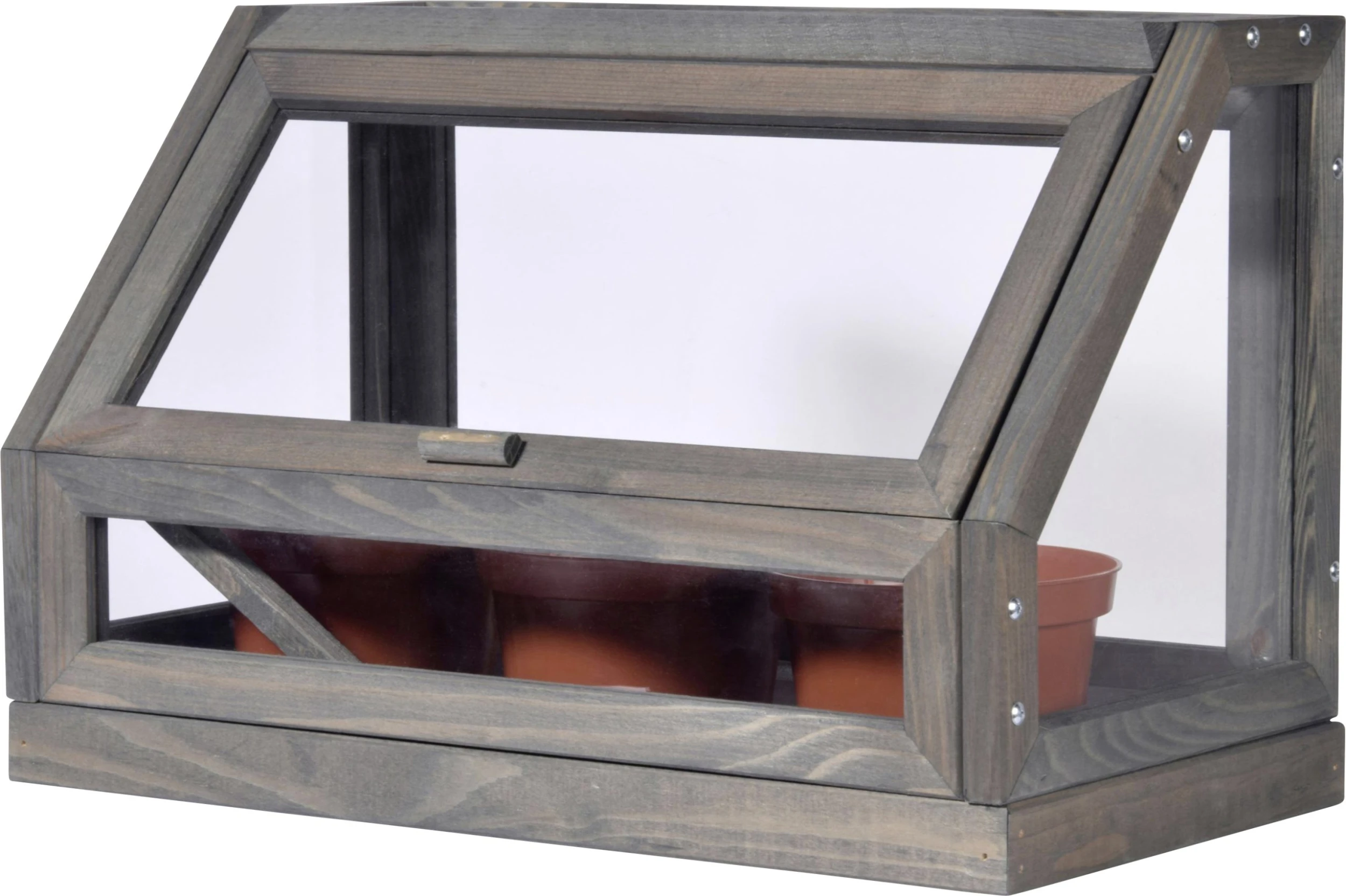 Dobar Mini-Gewächshaus für Kräuter mit Zinkwanne grau 38 x 20 x 24,5 cm Dobar Mini-Gewächshaus Für Kräuter Mit Zinkwanne Grau 38 X 20 X 24,5 Cm -Vitavia Speichern 4055894291689 scaled