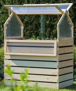 Dobar Großes Frühbeet "Hathi" 100 X 70 X 130 Cm 7 Dobar Großes Frühbeet "Hathi" 100 X 70 X 130 Cm -Vitavia Speichern 4055894583906 90000565