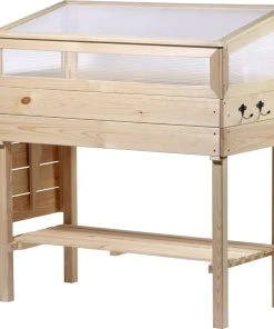 Dobar Erhöhtes Frühbeet Mit Tisch & Haken Transparent Kiefer 150 X 50 X 107 Cm 7 Dobar Erhöhtes Frühbeet Mit Tisch & Haken Transparent Kiefer 150 X 50 X 107 Cm -Vitavia Speichern 4055894583951 3180558 scaled