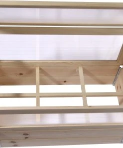 Dobar Frühbeet Mit Untersatz Transparent Kiefer 100 X 50 X 50 Cm -Vitavia Speichern 4055894584118 3180565 scaled