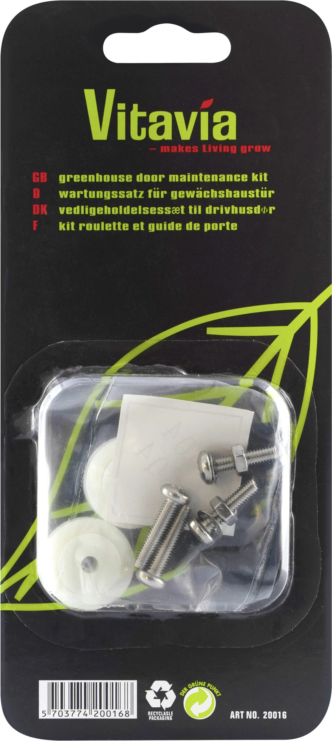 Vitavia Ersatzrollen für Gewächshaustüren Vitavia Ersatzrollen Für Gewächshaustüren -Vitavia Speichern 5703774200168 2242326 scaled