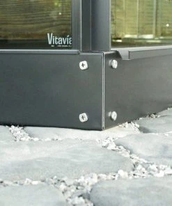 Vitavia Fundamentrahmen 2500 130 X 192 Cm Schwarz 12,5 Cm Hoch