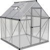 Palram Canopia Gewächshaus Hybrid 6X6 Silber 185 X 186 X 208 Cm 2 Palram Canopia Gewächshaus Hybrid 6X6 Silber 185 X 186 X 208 Cm -Vitavia Speichern 7290103110789 2138892