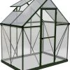 Palram Canopia Gewächshaus Hybrid 6X4 Grün 185 X 126 X 208 Cm -Vitavia Speichern 7290103110895 2138907