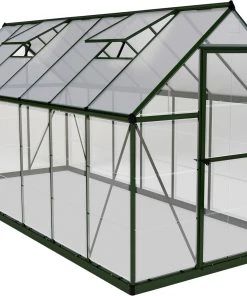 Palram Canopia Gewächshaus Hybrid 6X14 Green 185 X 426 X 208 Cm