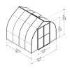 Palram Canopia Gewächshaus Bella 8X8 244 X 244 X 219 Cm 2 Palram Canopia Gewächshaus Bella 8X8 244 X 244 X 219 Cm -Vitavia Speichern 7290108132595 2132490